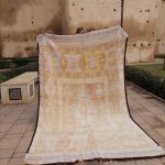 Authentic vintage Moroccan rug