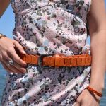 KOUTCHI Design Mozaique Orange Belt