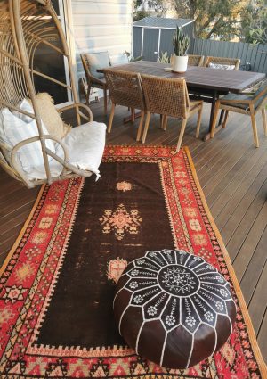 Vintage rug Australian homedeco