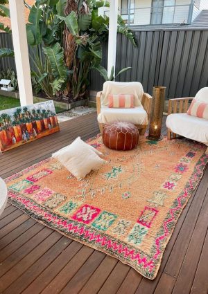 Vintage rug Australian homedeco